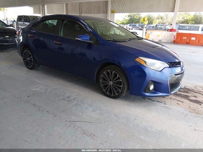 2T1BURHE0GC****** · 2016 TOYOTA COROLLA S PLUS