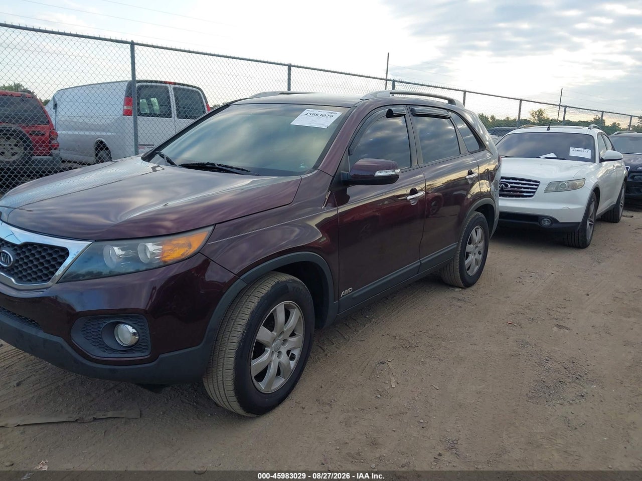 2012 KIA SORENTO LX · 2/11
