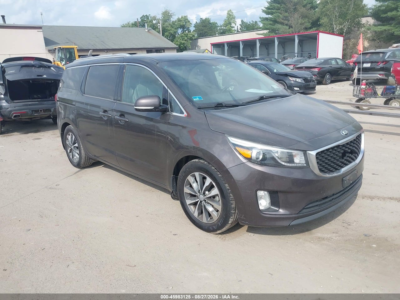 2016 KIA SEDONA SX
