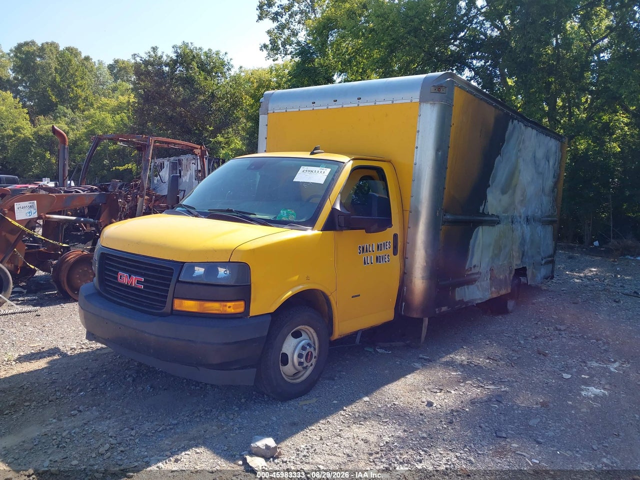 2019 GMC SAVANA CUTAWAY WORK VAN