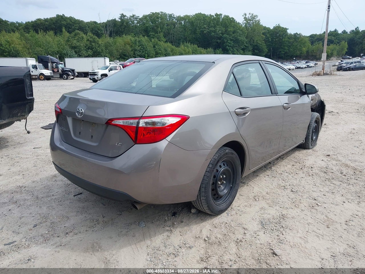 2014 TOYOTA COROLLA LE · 4/11