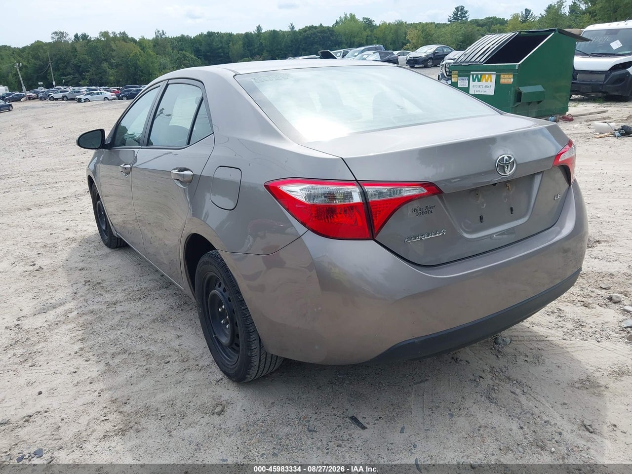 2014 TOYOTA COROLLA LE · 3/11