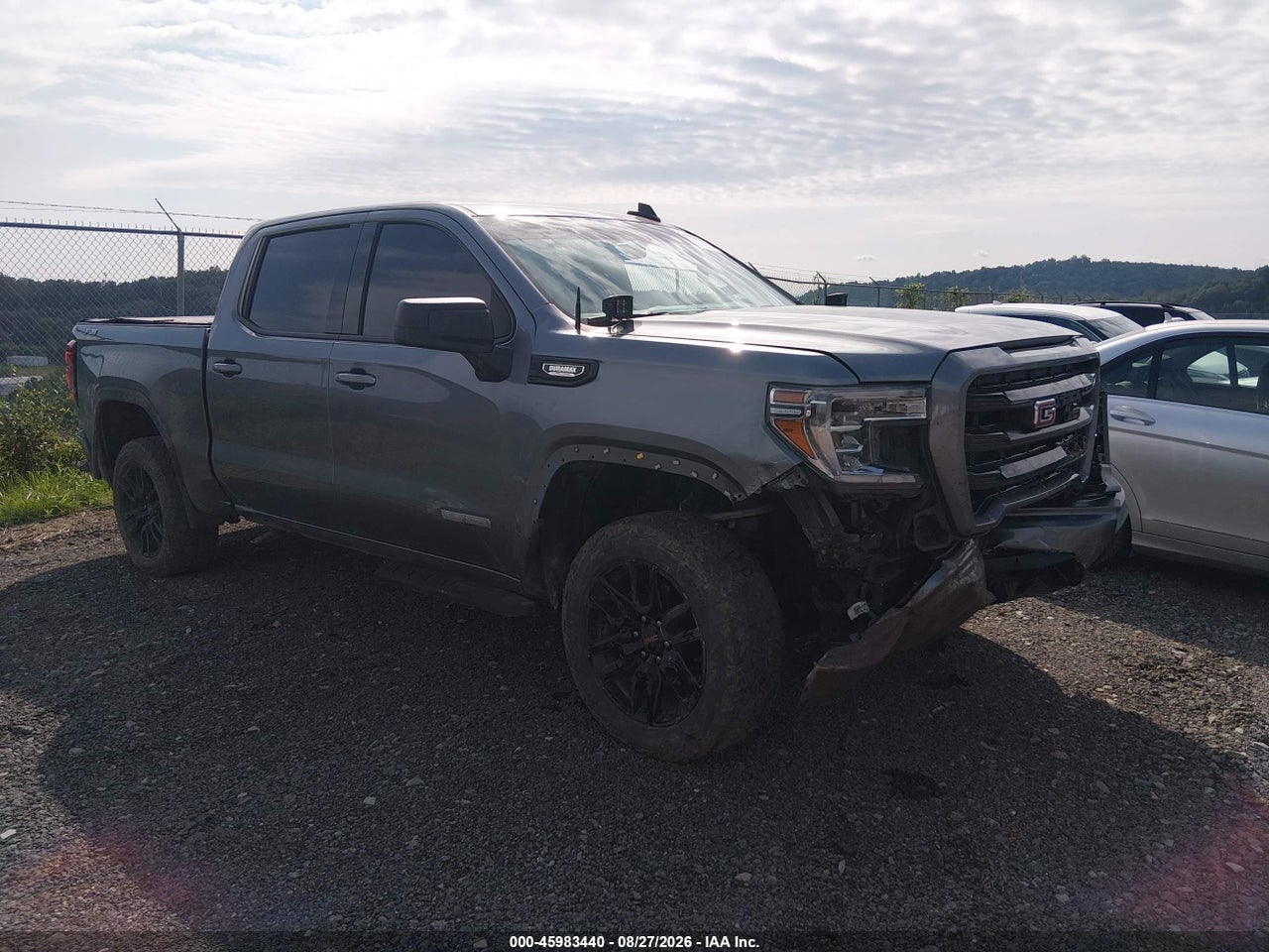 2021 GMC SIERRA 1500 4WD SHORT BOX ELEVATION