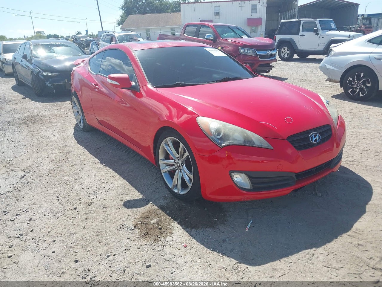 2012 HYUNDAI GENESIS 3.8 TRACK