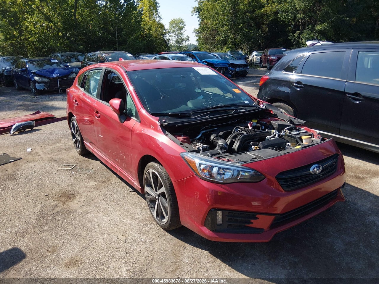 4S3GTAL60P3****** · 2023 SUBARU IMPREZA SPORT 5-DOOR