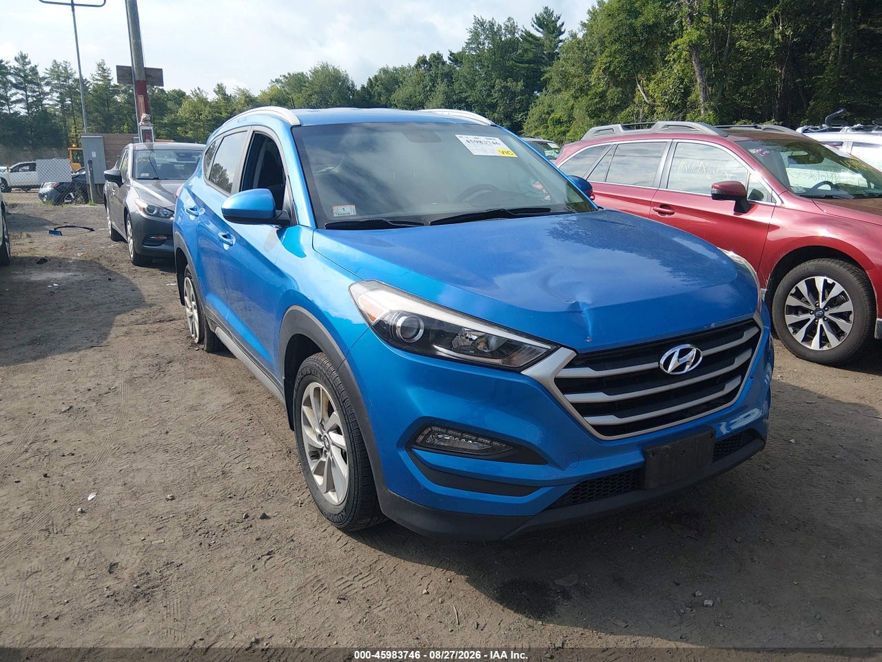 KM8J3CA46HU****** · 2017 HYUNDAI TUCSON SE