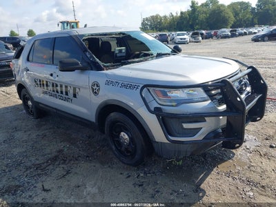 2018 FORD POLICE INTERCEPTOR UTILITY