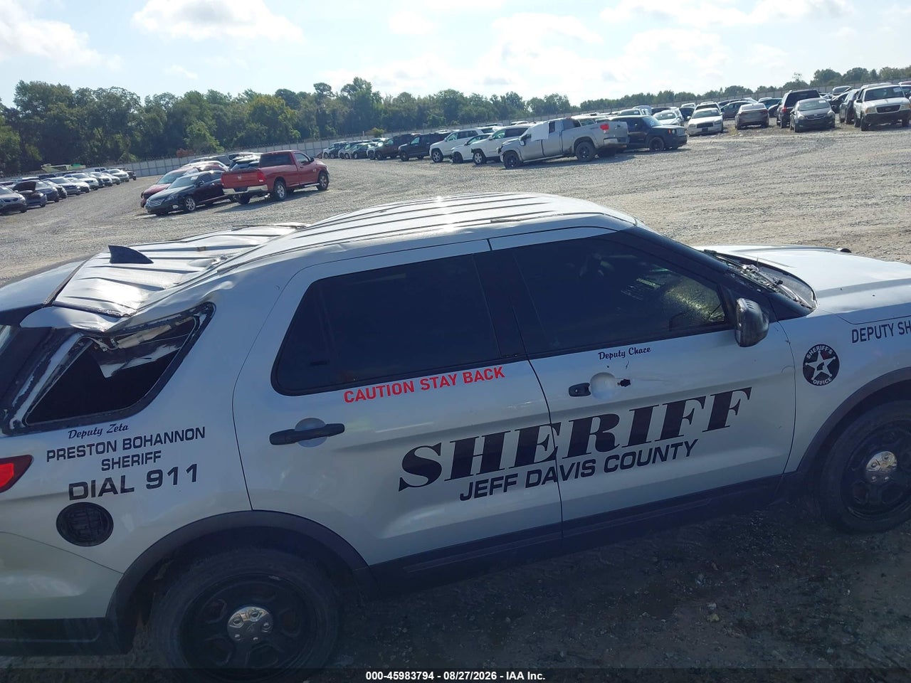 2018 FORD POLICE INTERCEPTOR UTILITY   · 6/11