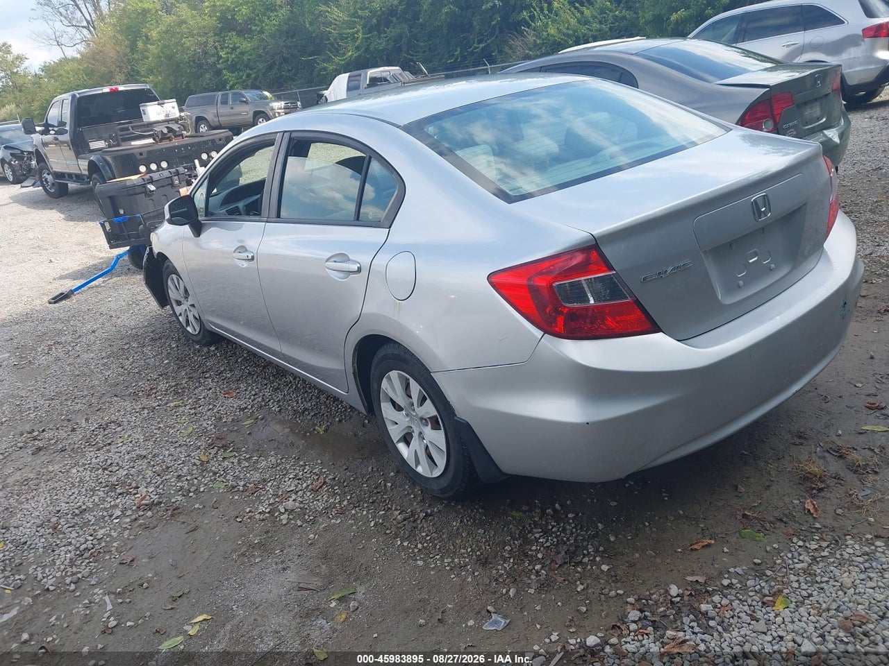 2012 HONDA CIVIC LX · 3/10