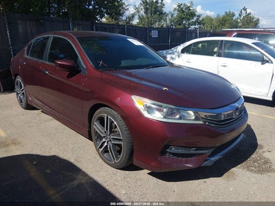 1HGCR2F52GA****** · 2016 HONDA ACCORD SPORT