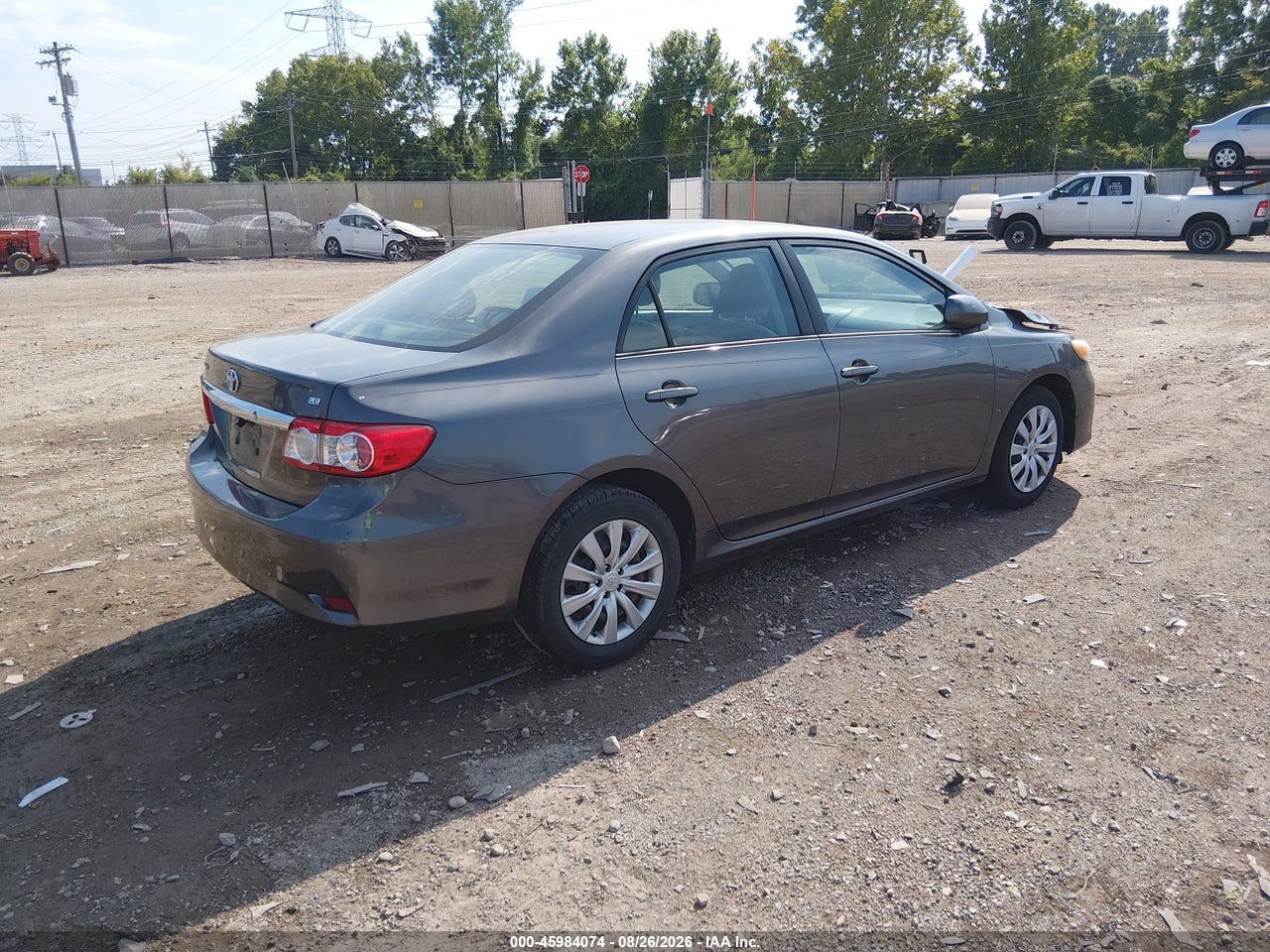 2012 TOYOTA COROLLA LE · 4/11