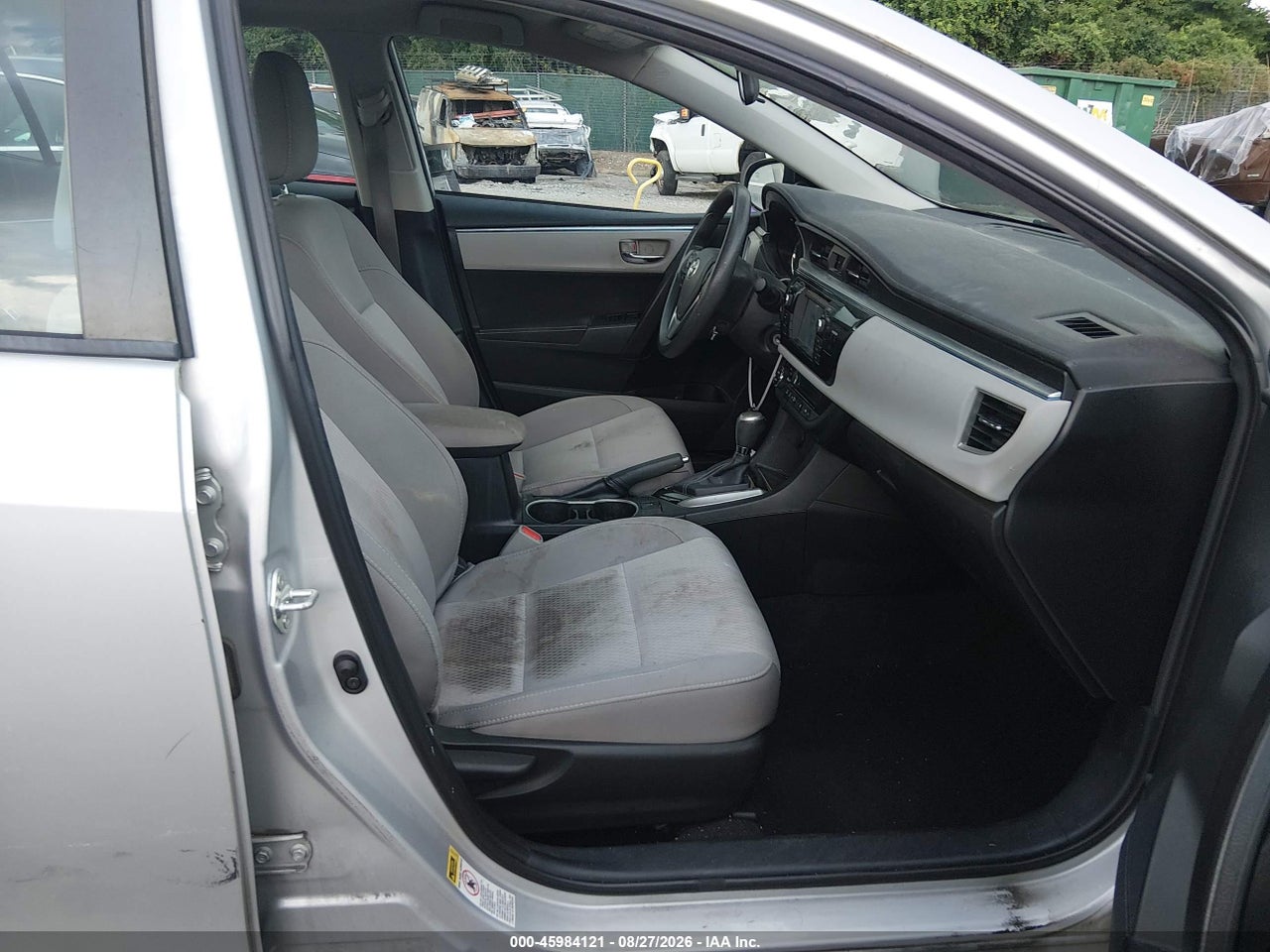 2015 TOYOTA COROLLA LE · 5/11