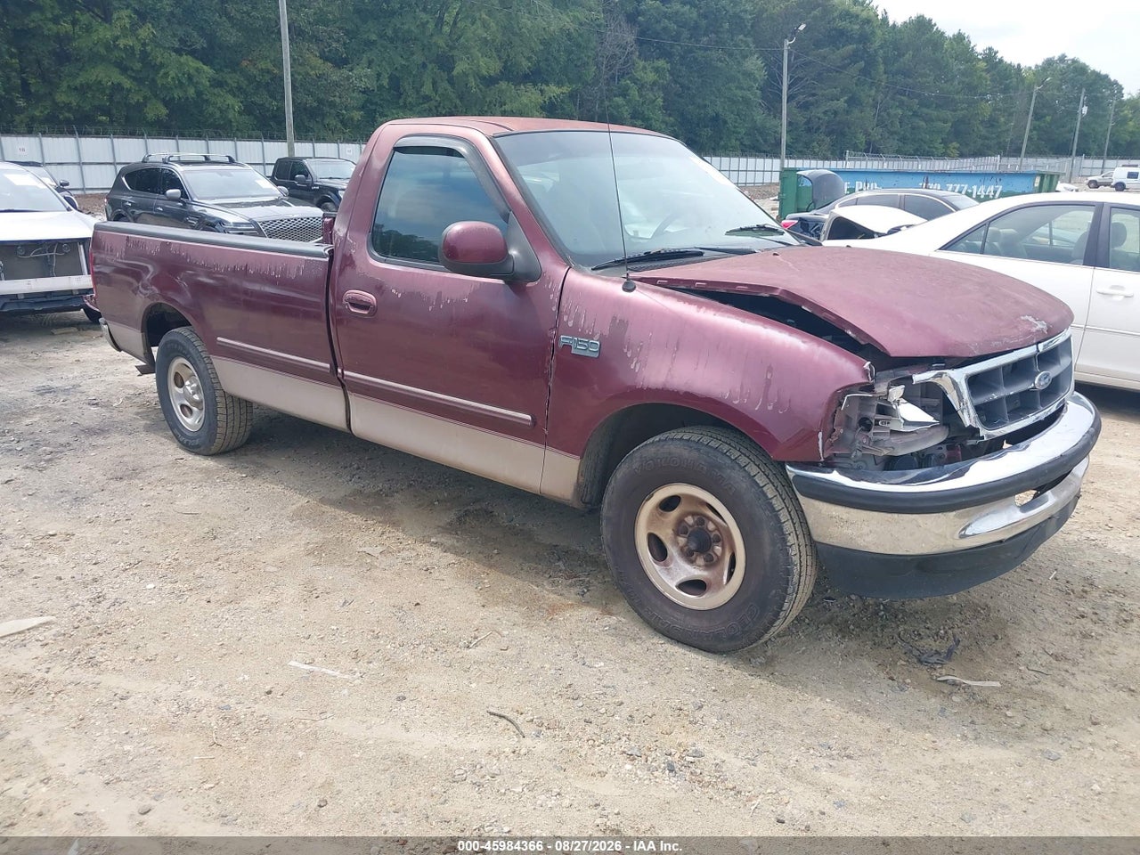 1998 FORD F-150 STANDARD/XL/XLT