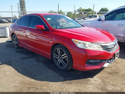 1HGCR2F6XGA****** · 2016 HONDA ACCORD SPORT