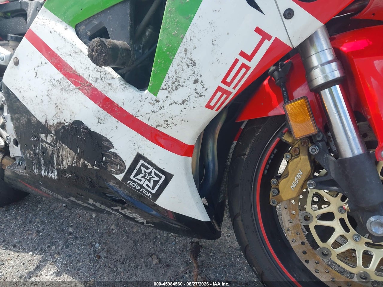 JH2SC50012M****** · 2002 HONDA CBR900 RR