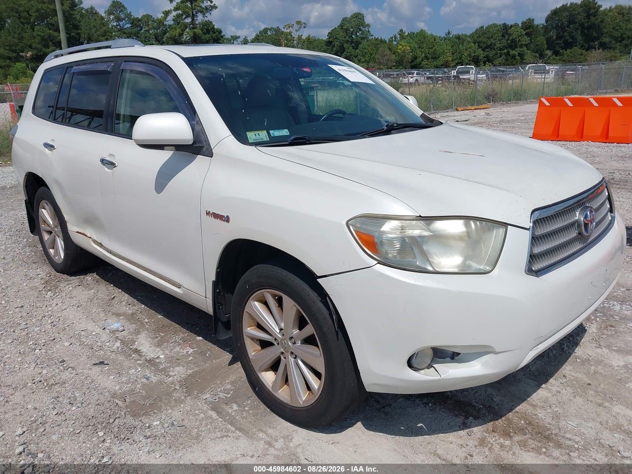 2009 TOYOTA HIGHLANDER HYBRID LIMITED