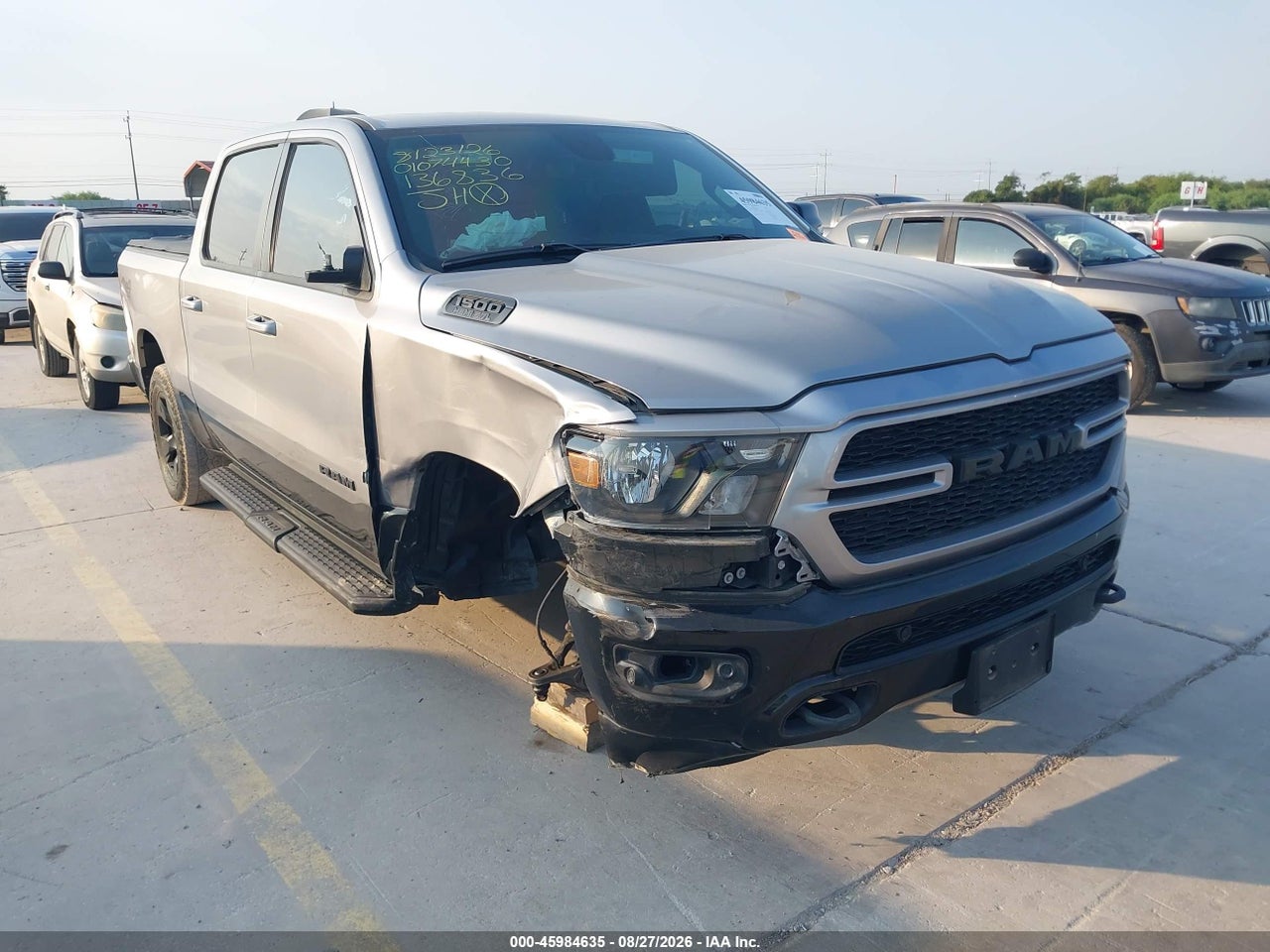 1C6SRFFT1NN****** · 2022 RAM 1500 LONE STAR  4X4 5'7 BOX