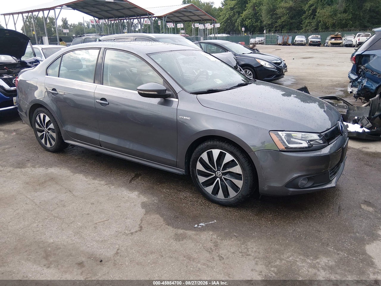 3VW637AJ4EM****** · 2014 VOLKSWAGEN JETTA HYBRID SEL PREMIUM