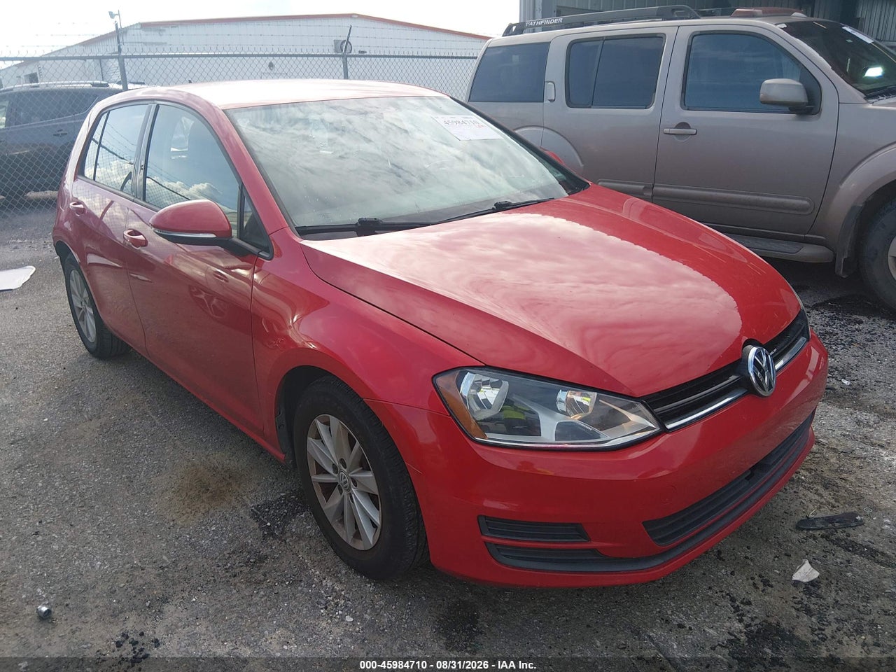 2016 VOLKSWAGEN GOLF TSI S 4-DOOR