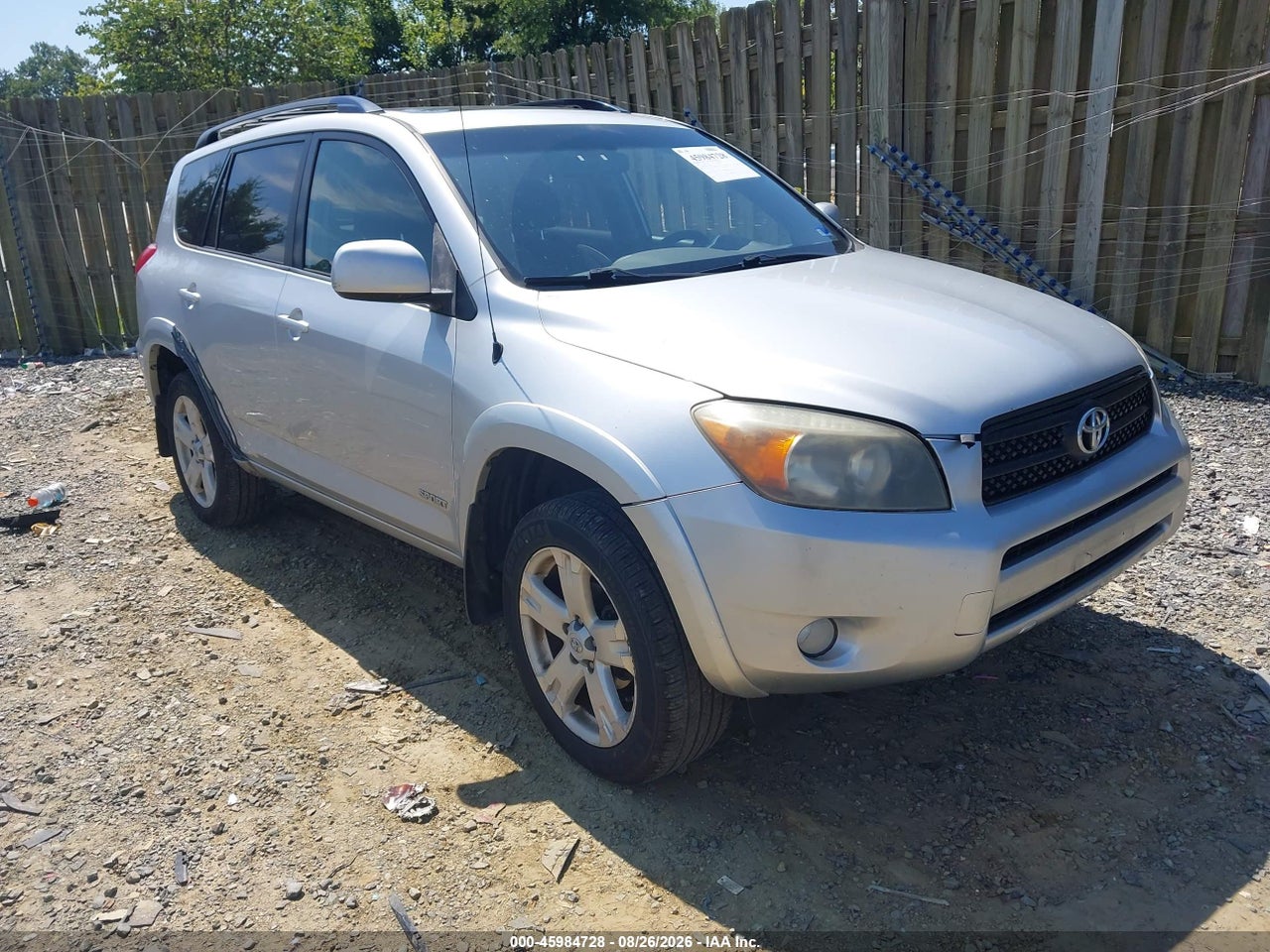JTMZD32V876****** · 2007 TOYOTA RAV4 SPORT