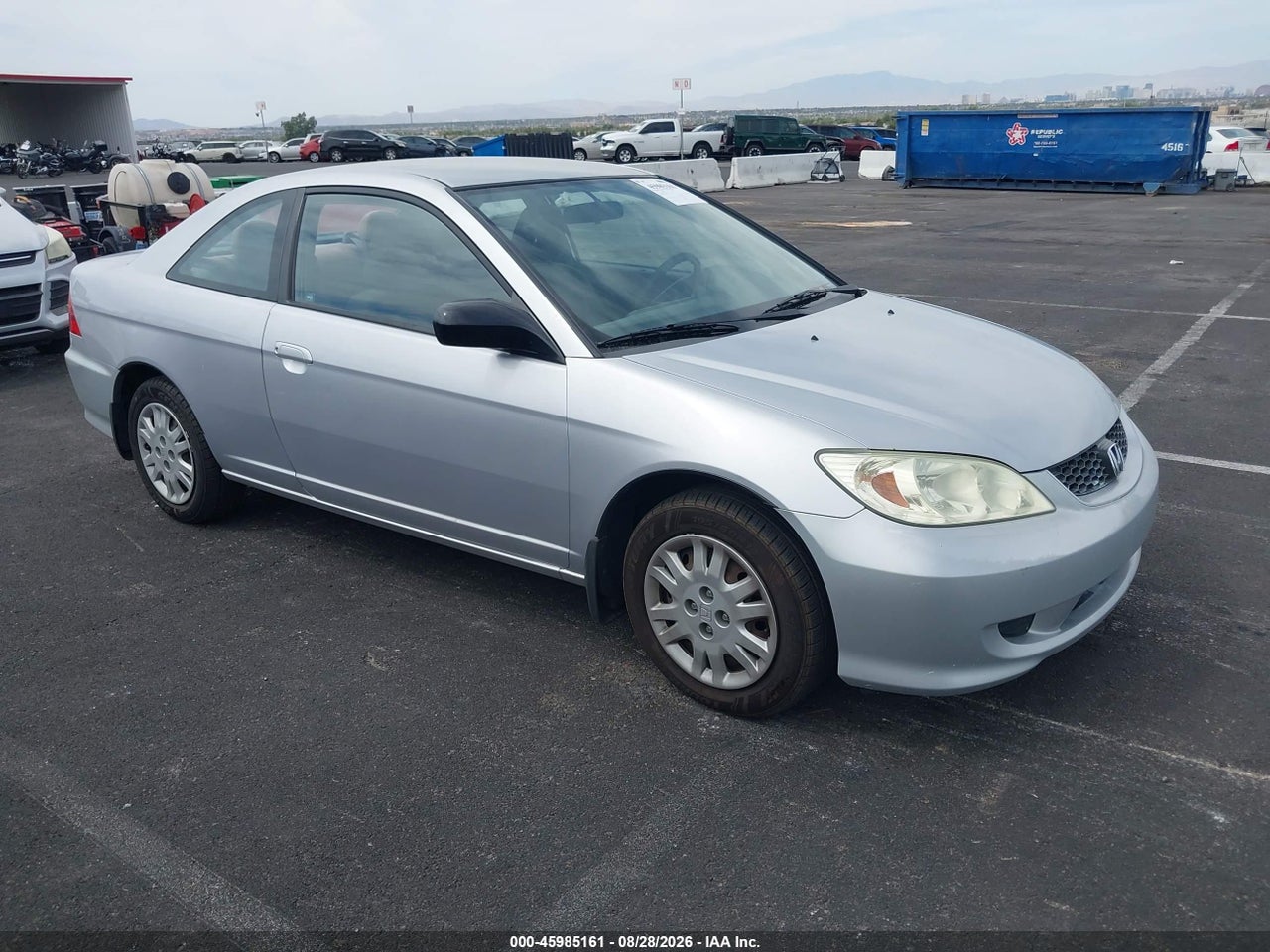 1HGEM225X5L****** · 2005 HONDA CIVIC LX