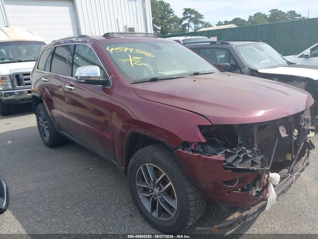 1C4RJFBG8JC****** · 2018 JEEP GRAND CHEROKEE LIMITED 4X4