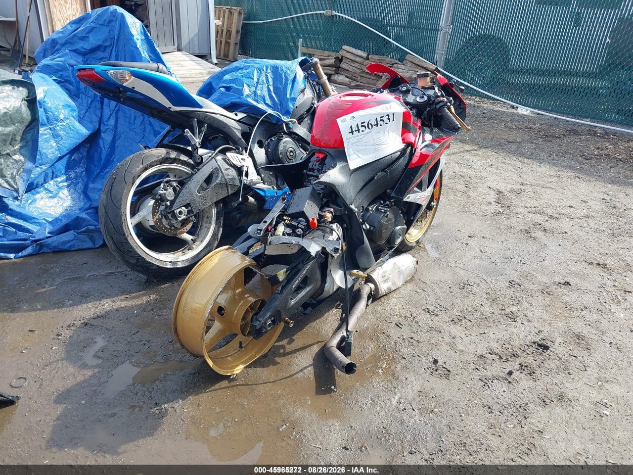 2007 HONDA CBR600 RR · 4/10