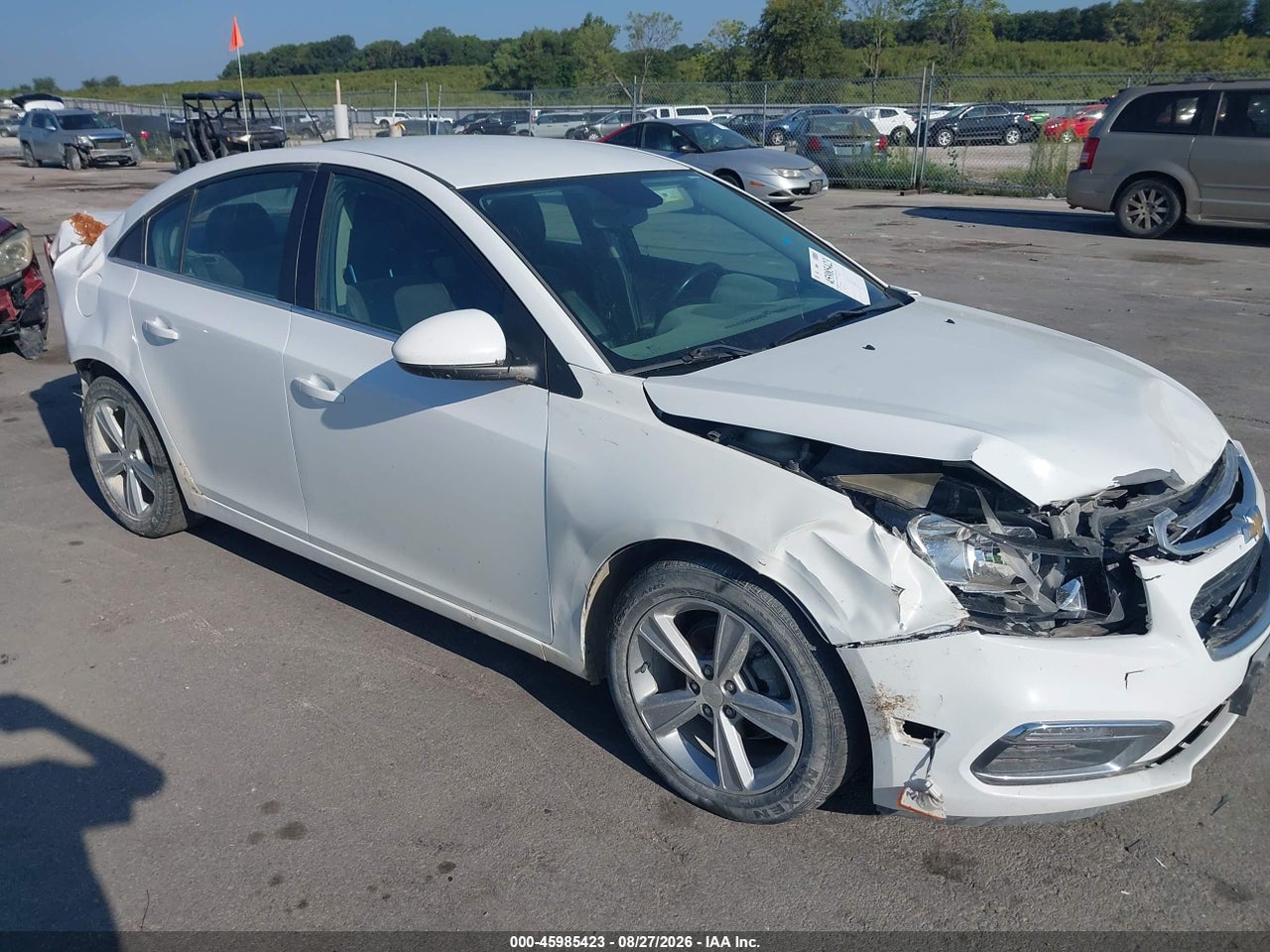 1G1PE5SB5F7****** · 2015 CHEVROLET CRUZE 2LT AUTO