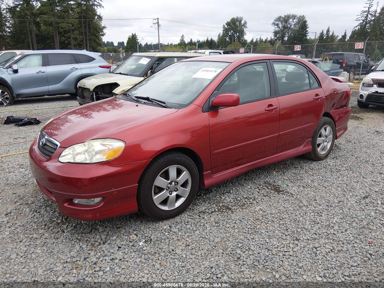 2008 TOYOTA COROLLA S · 2/11