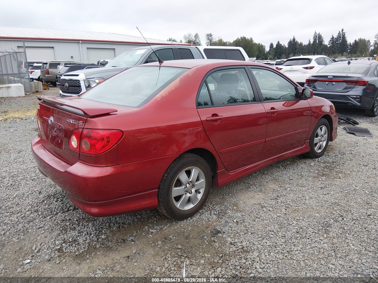 2008 TOYOTA COROLLA S · 4/11