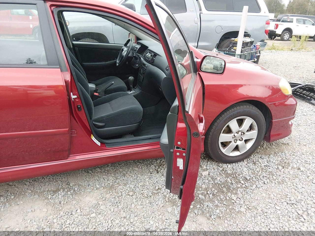 2008 TOYOTA COROLLA S · 5/11