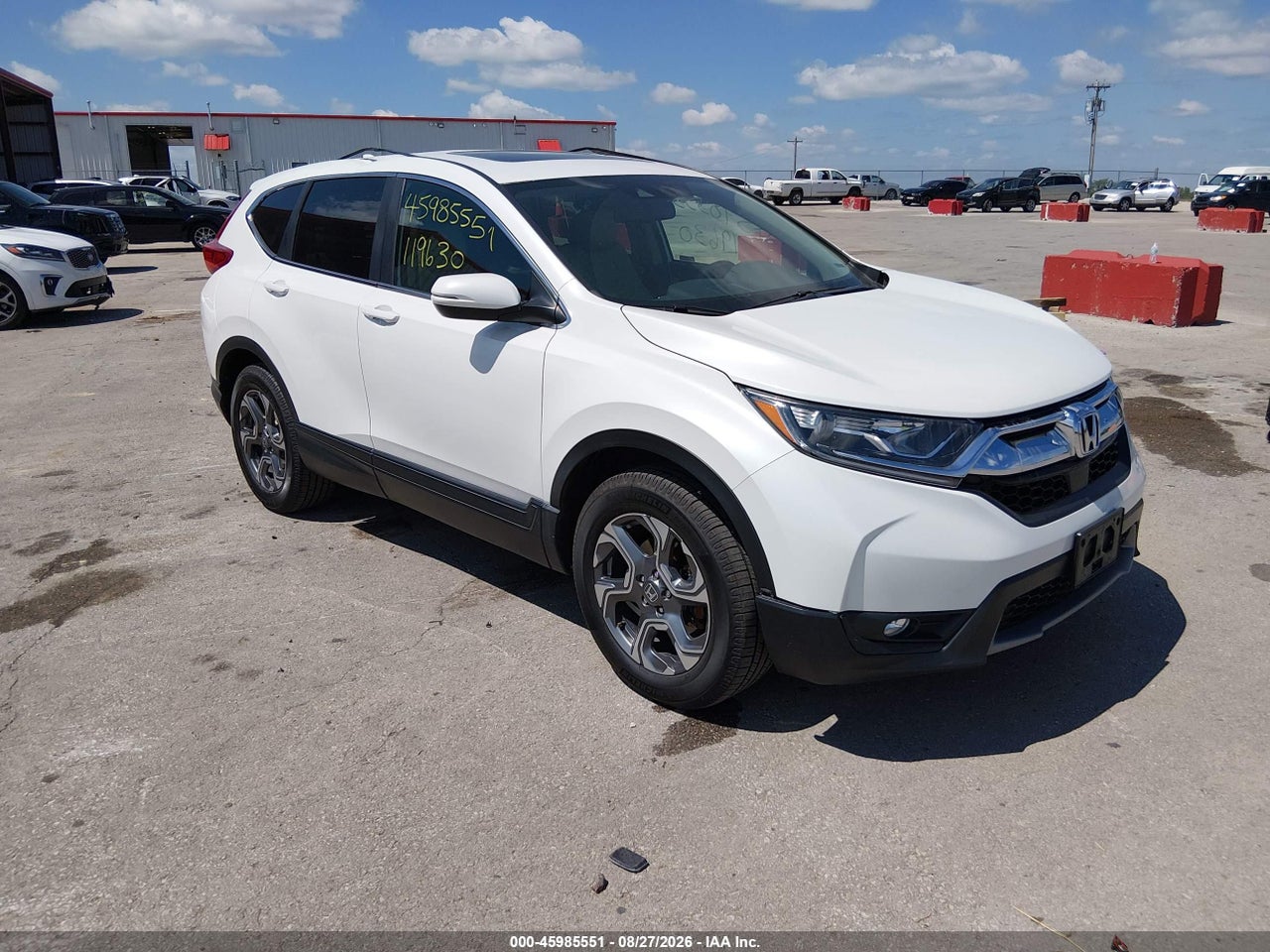 JHLRW2H89KX****** · 2019 HONDA CR-V EX-L