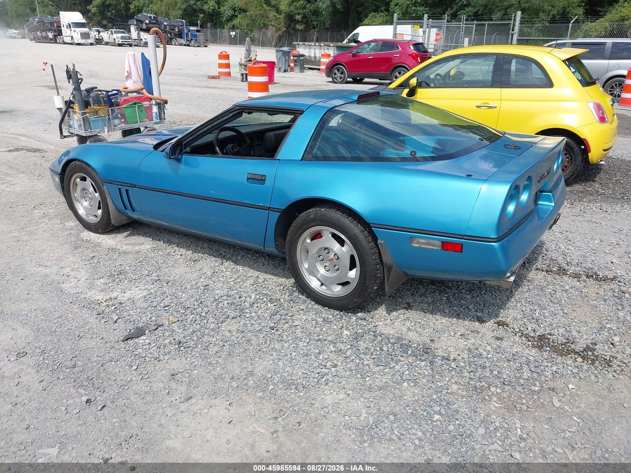 1988 CHEVROLET CORVETTE   · 3/4