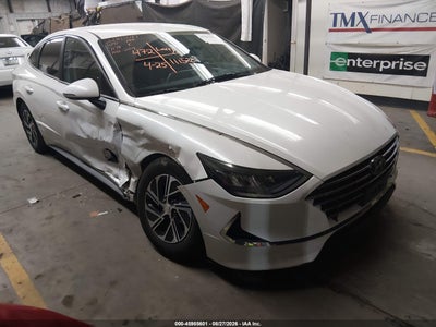 2022 HYUNDAI SONATA HYBRID BLUE