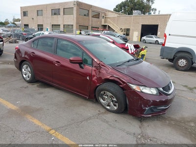 19XFB2F58FE****** · 2015 HONDA CIVIC LX
