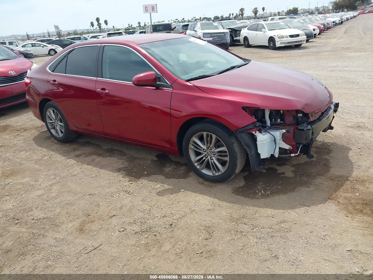 4T1BF1FK4GU****** · 2016 TOYOTA CAMRY SE