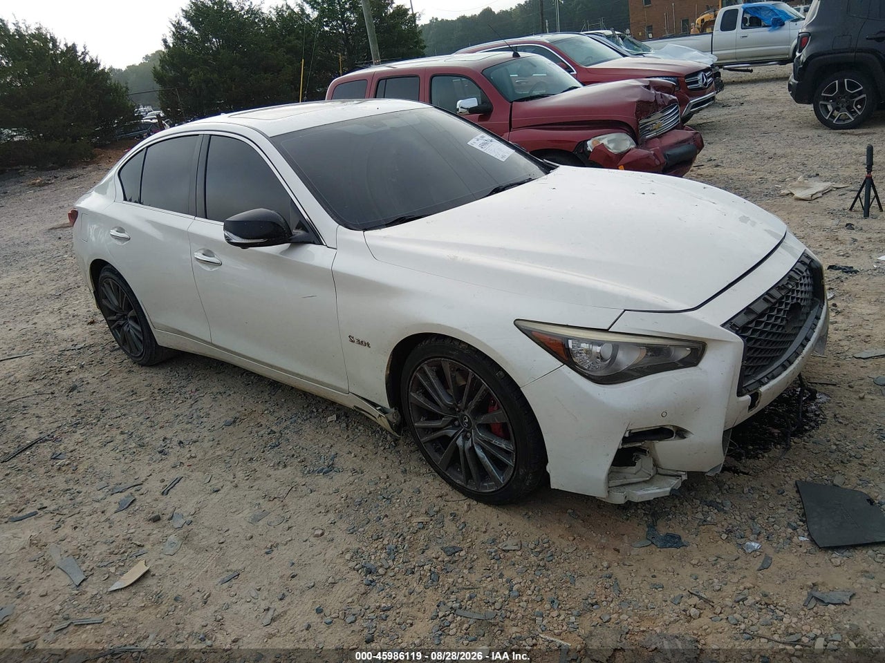 2018 INFINITI Q50 3.0T RED SPORT 400