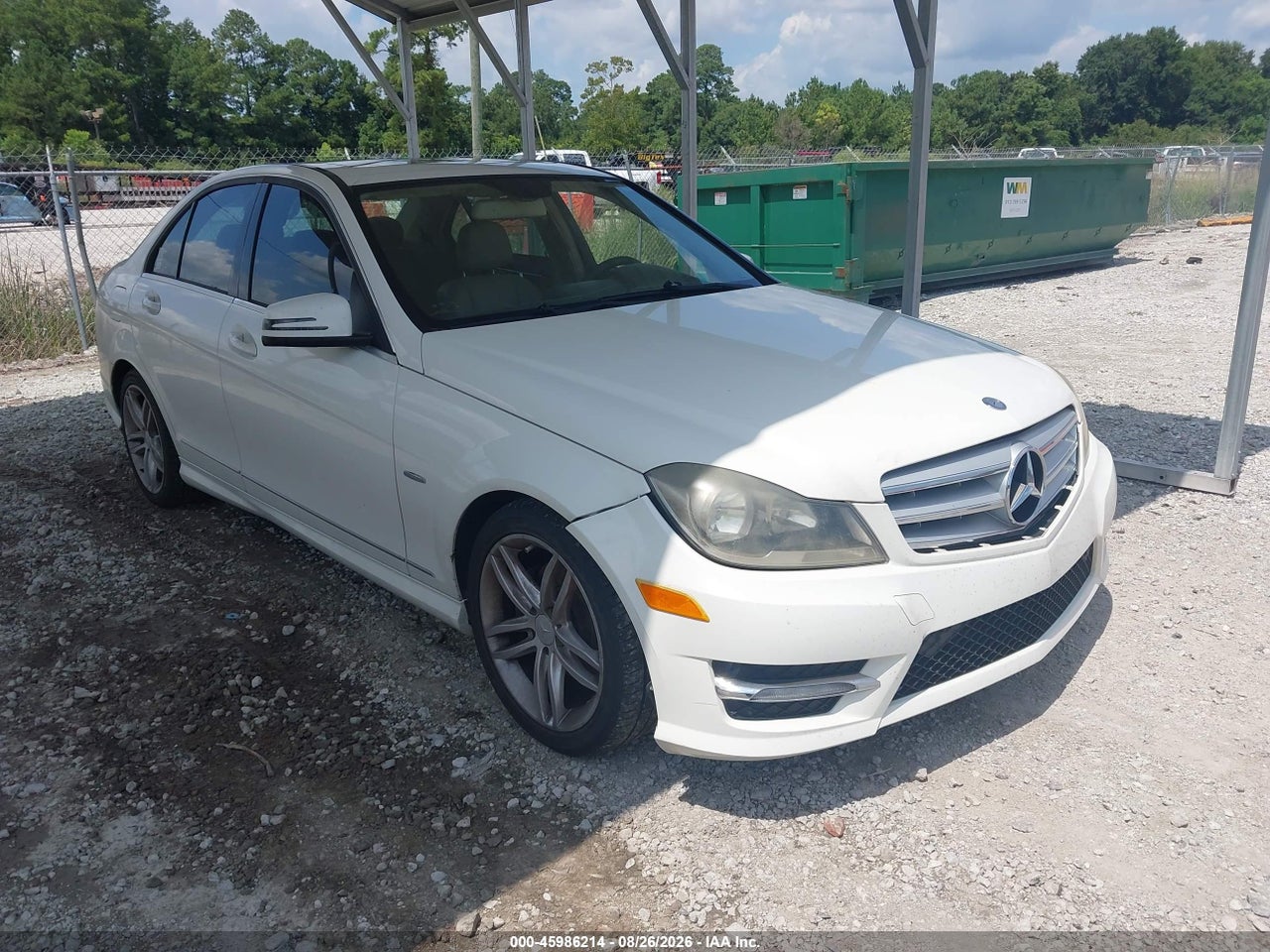 WDDGF4HB7CR****** · 2012 MERCEDES-BENZ C 250 SPORT