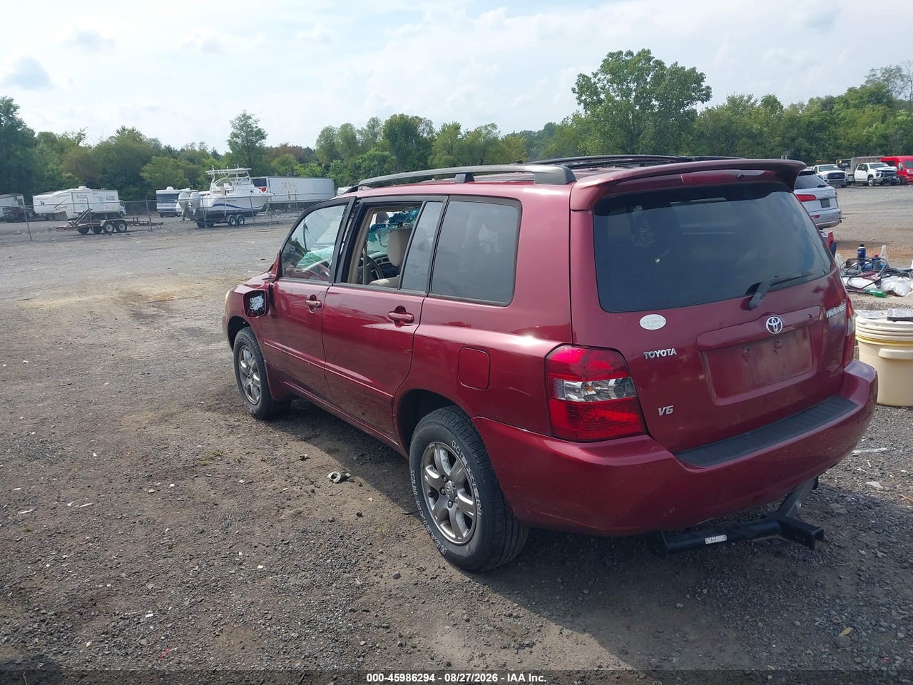 2007 TOYOTA HIGHLANDER 3RD ROW · 3/11