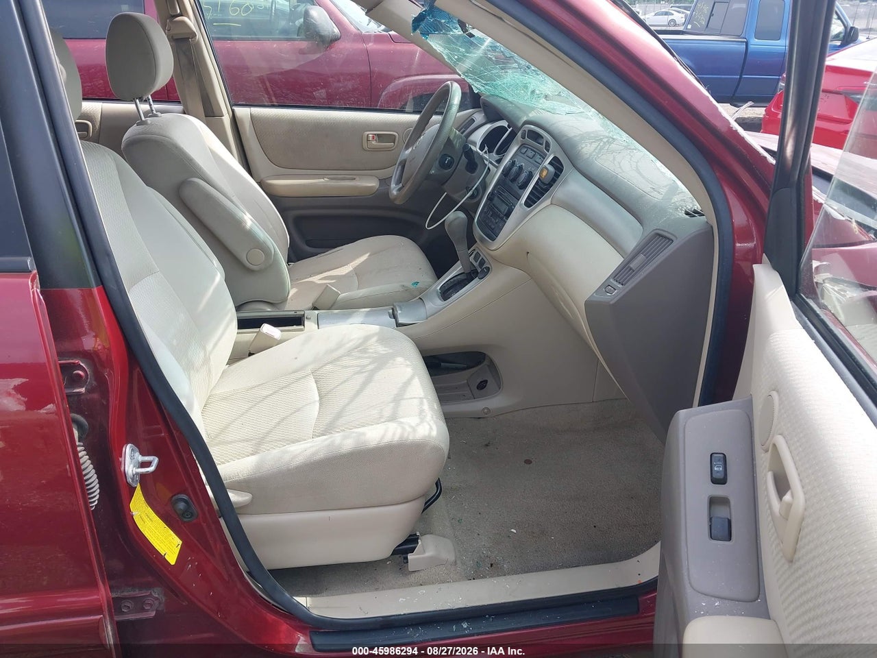 2007 TOYOTA HIGHLANDER 3RD ROW · 5/11