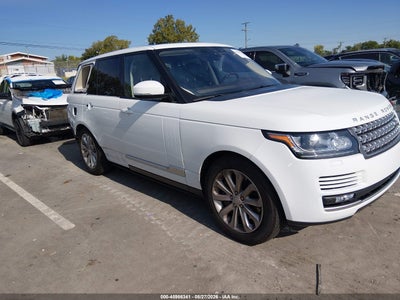 SALGS2FV3HA****** · 2017 LAND ROVER RANGE ROVER 3.0L V6 SUPERCHARGED HSE