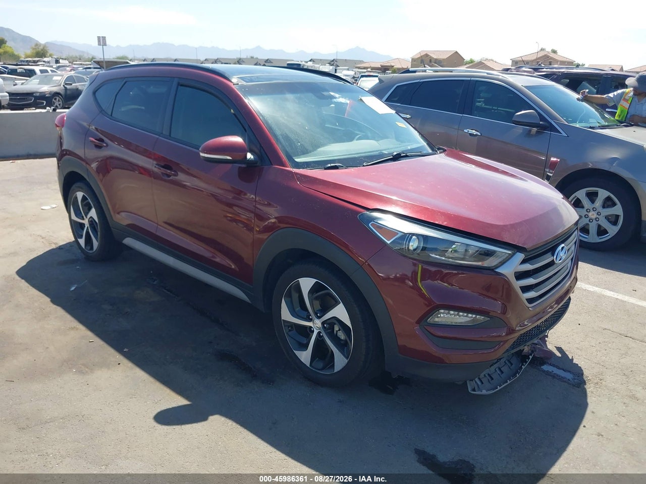 KM8J33A23HU****** · 2017 HYUNDAI TUCSON VALUE