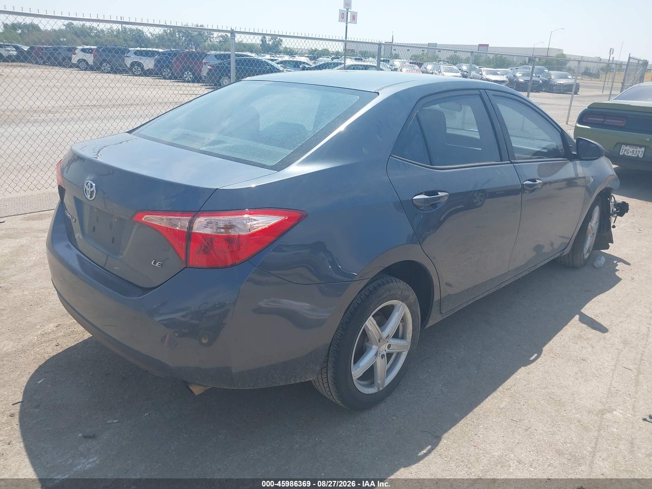 2017 TOYOTA COROLLA LE · 4/11