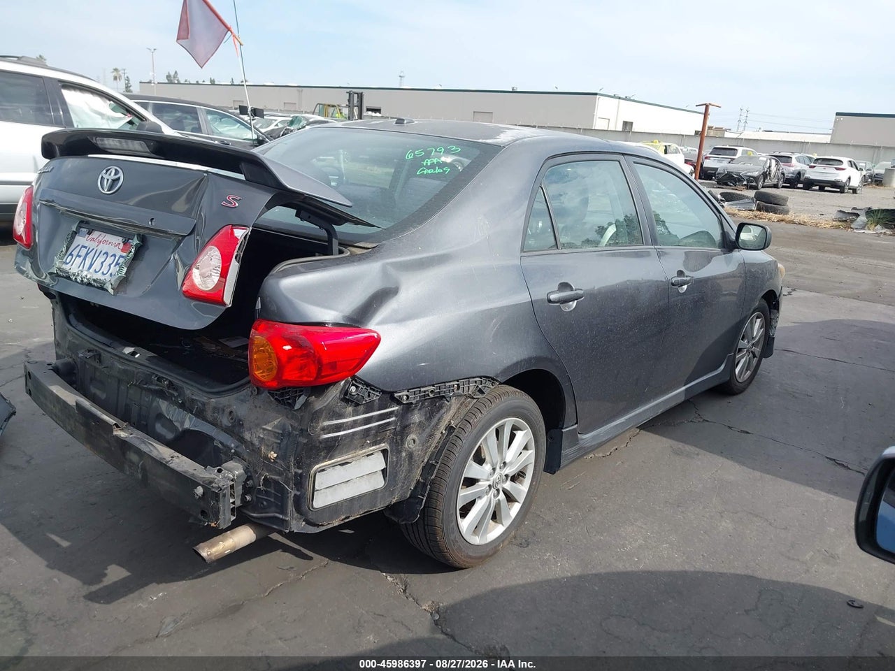 2009 TOYOTA COROLLA S · 4/11