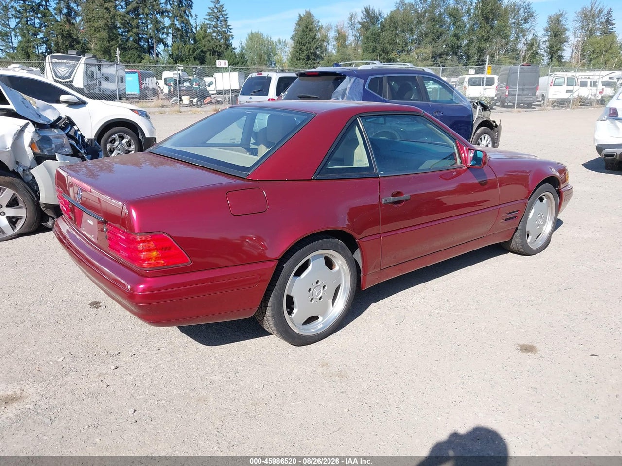 1997 MERCEDES-BENZ SL 500 · 4/11
