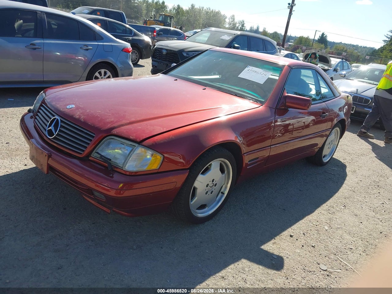 1997 MERCEDES-BENZ SL 500 · 2/11