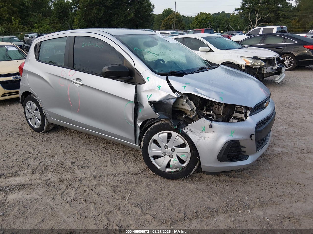 KL8CB6SA2HC****** · 2017 CHEVROLET SPARK LS CVT