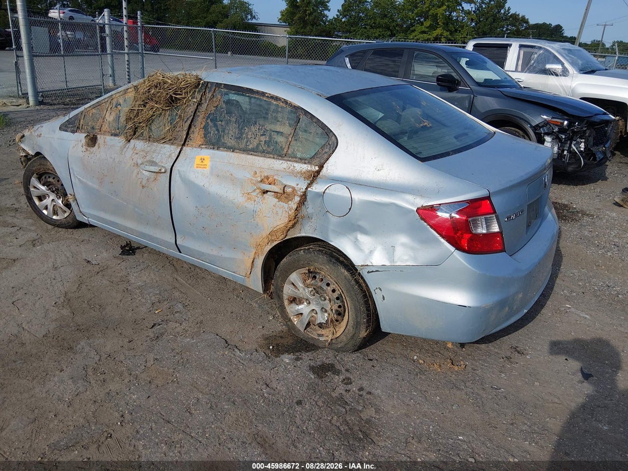 2012 HONDA CIVIC LX · 3/11