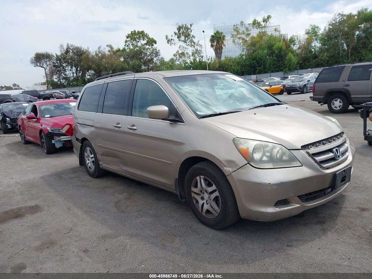 5FNRL38677B****** · 2007 HONDA ODYSSEY EX-L