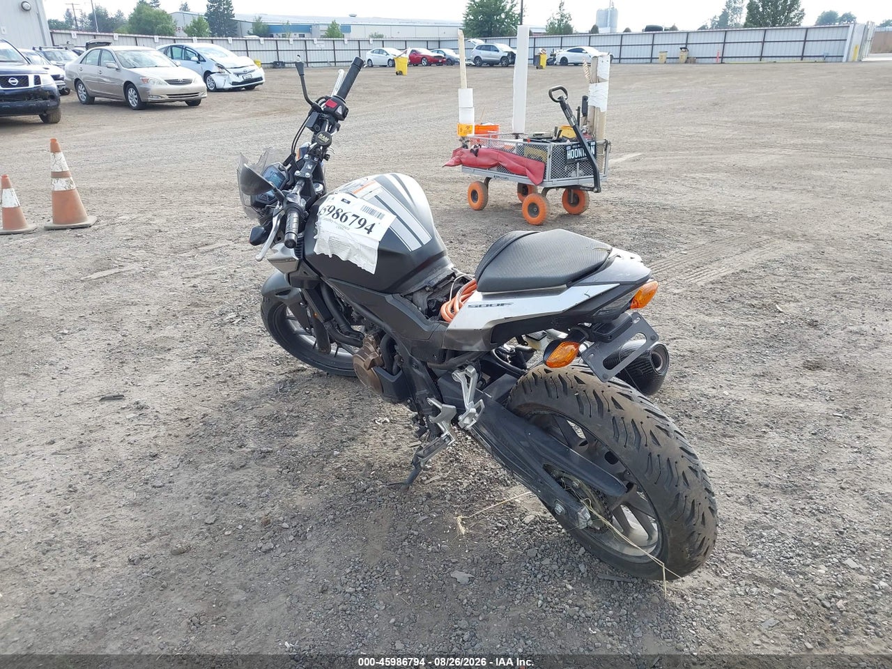 2016 HONDA CB500 F · 3/10